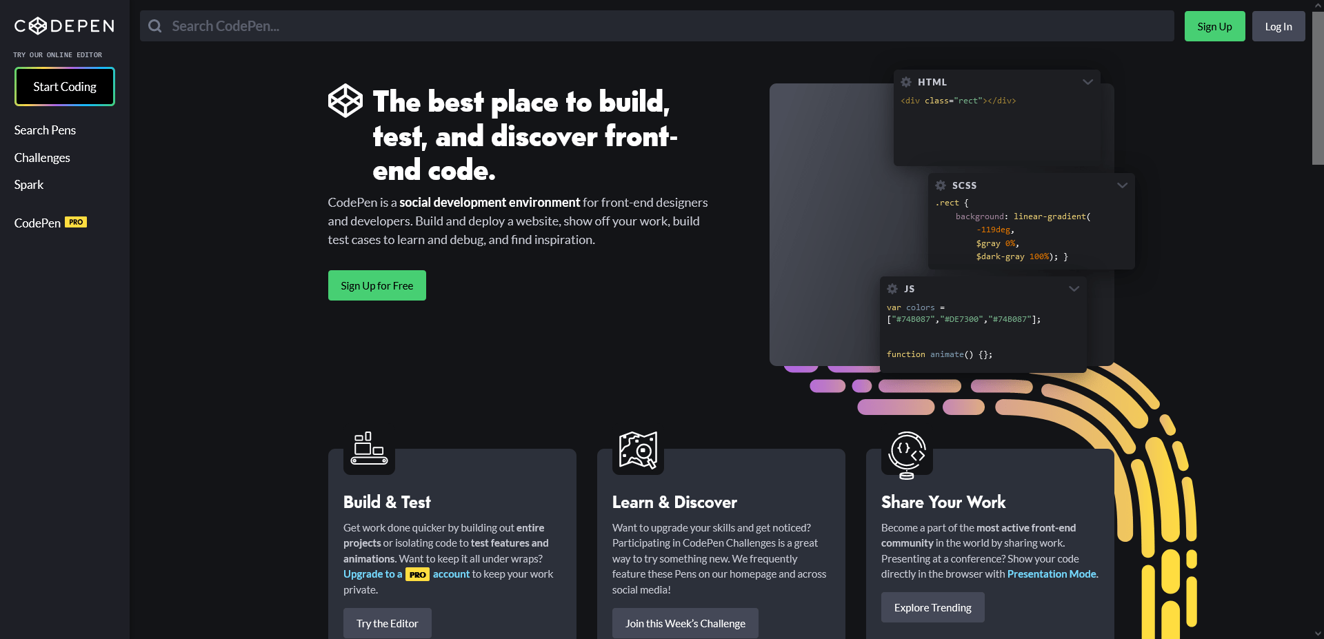 Codepen - Erfahrungen, Features und Preise // Benz Media