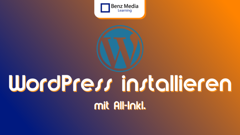 WordPress Installieren All Inkl