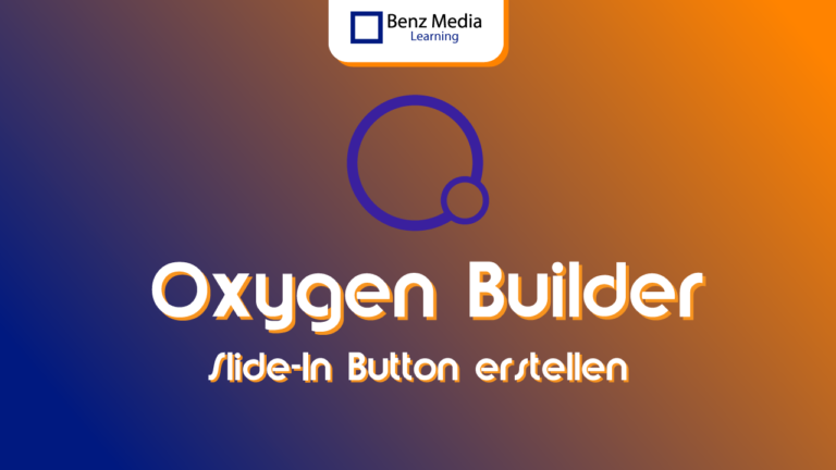 Slide In Button im Oxygen Builder erstellen