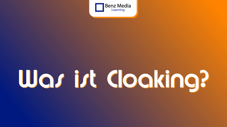 Was ist Cloaking?