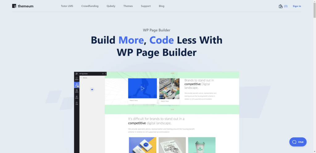 Der WP Page Builder von themeum.